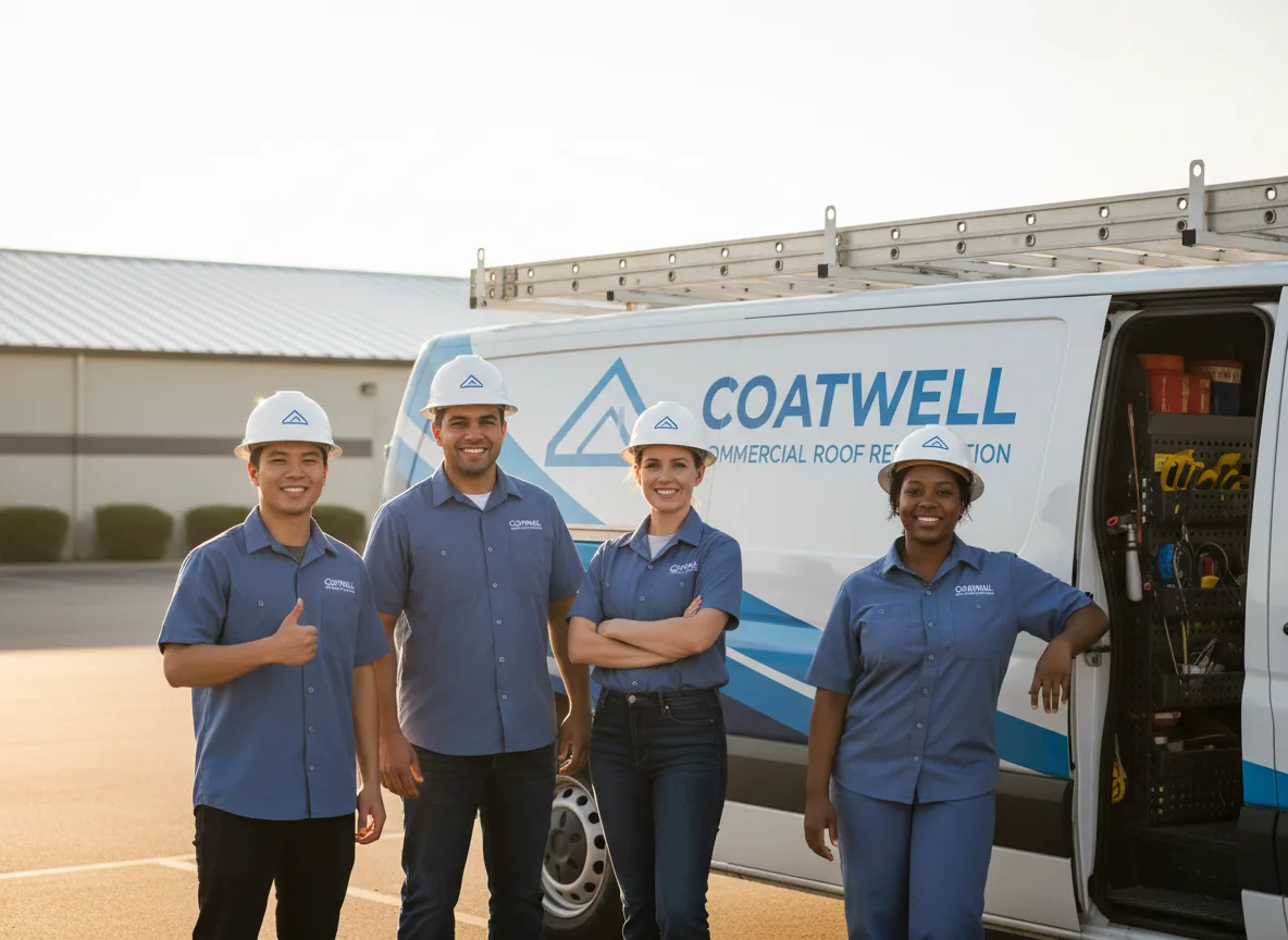 Commercial roof coating company in Grovespring, MO